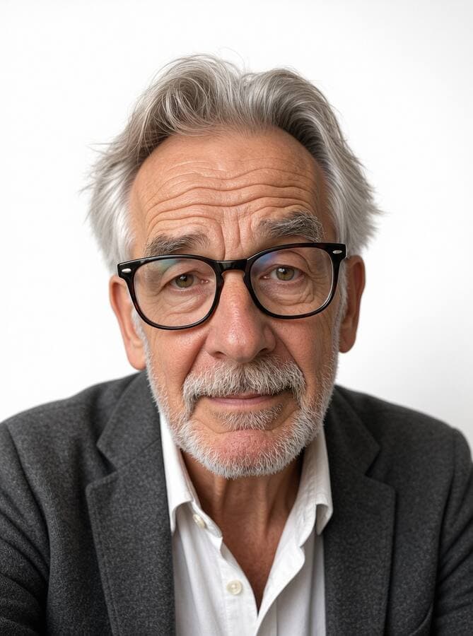 Portrait professionnel généré par IA