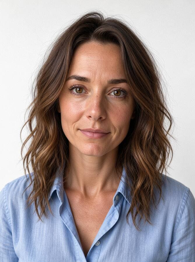 Portrait professionnel généré par IA