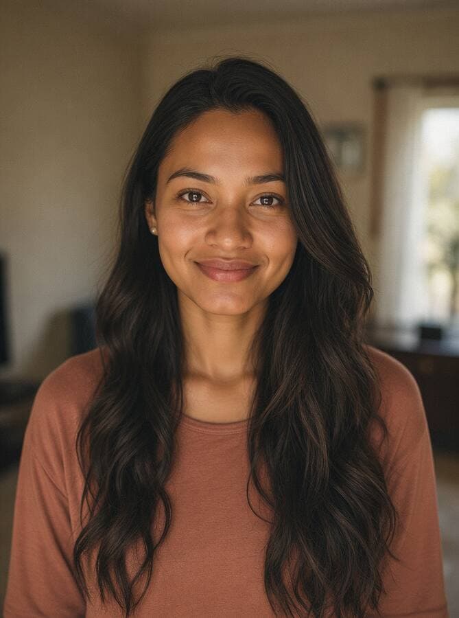 Portrait professionnel généré par IA